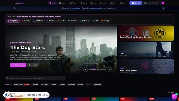 piratemedia.pk Screenshot