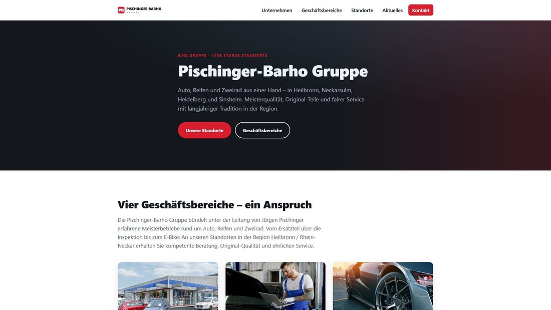 Zrzut ekranu pischinger-barho.de