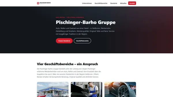 Screenshot van pischinger-barho.de