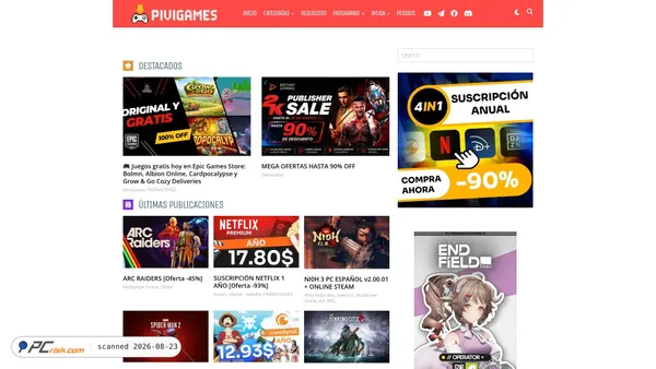 pivigames.blog screenshot