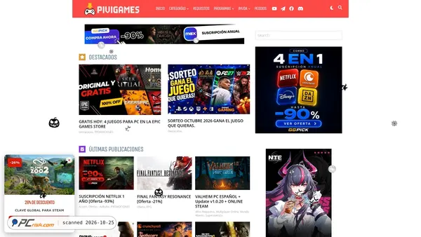 pivigames.blog Screenshot