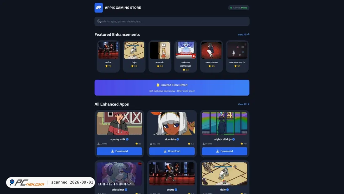 Zrzut ekranu pixelono.online