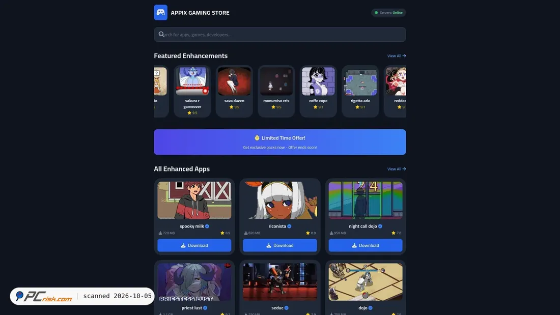 Zrzut ekranu pixelono.online
