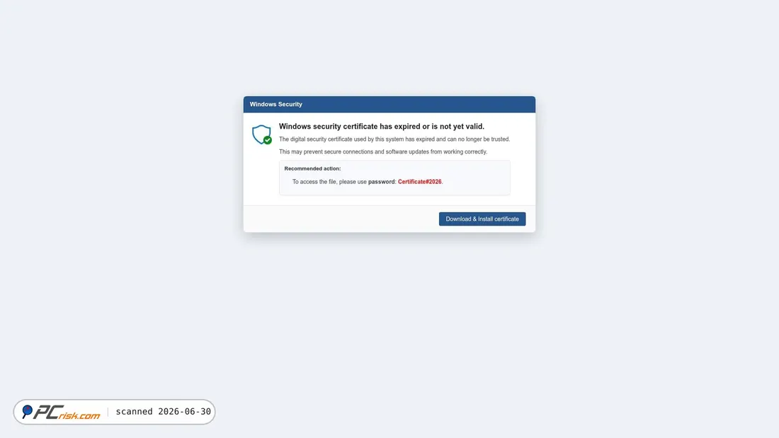 Screenshot of pkgovt.help