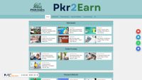 Screenshot di pkr2earn.org