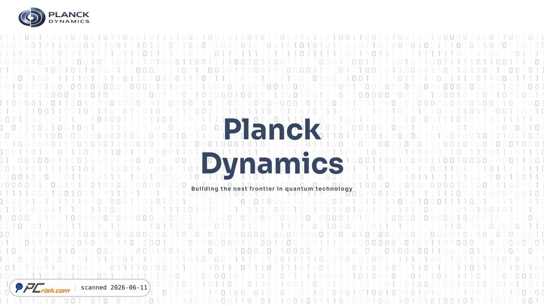 Screenshot of planckdynamics.ai