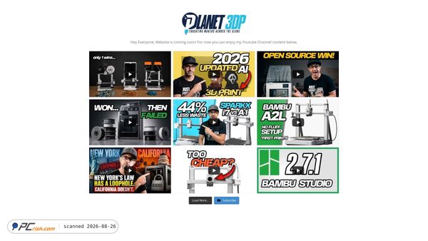 Captura de planet3dp.com