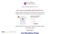 play4paws.org screenshot