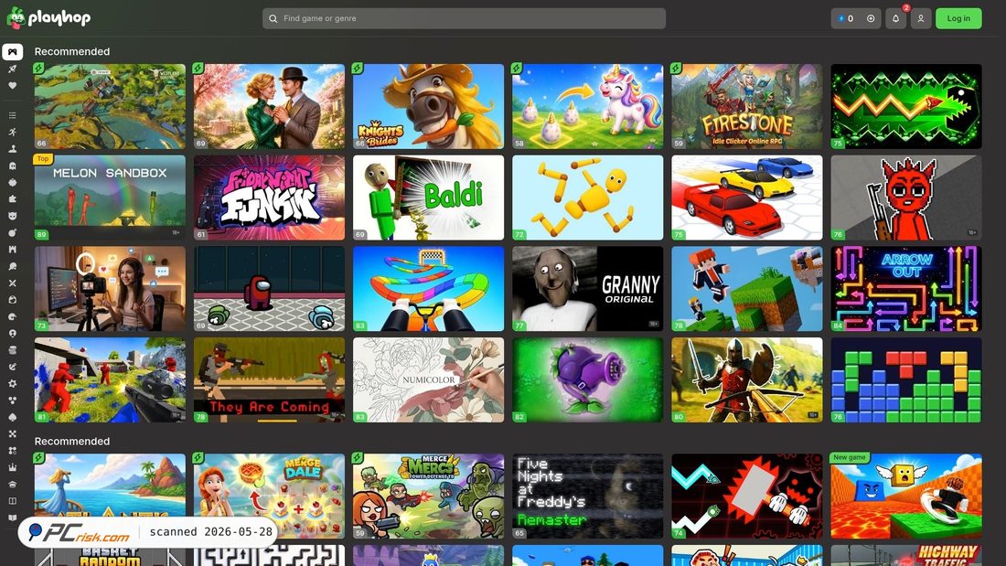 Screenshot of playhop.com