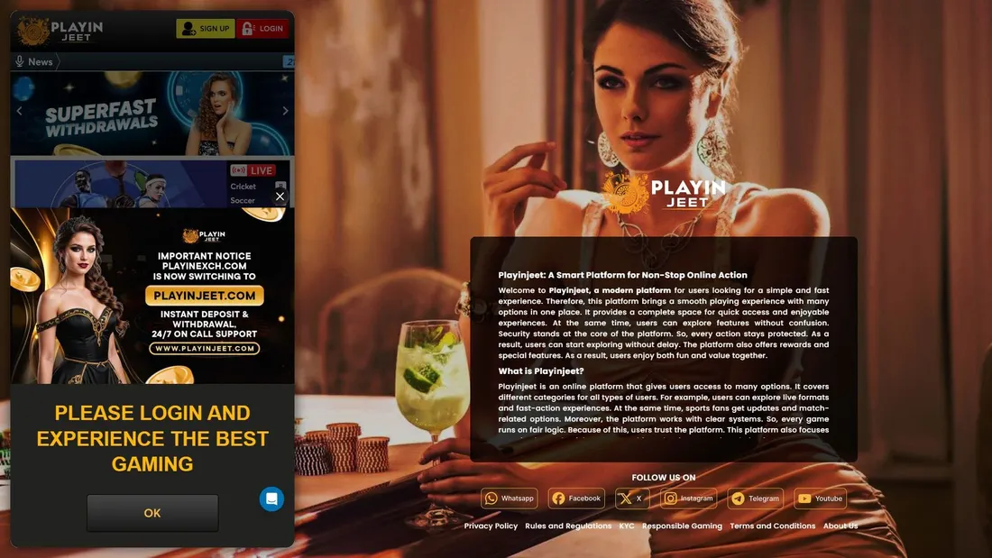 Screenshot von playinjeet.com