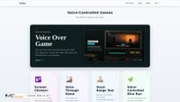 Captura de ecrã de playvoicegames.com
