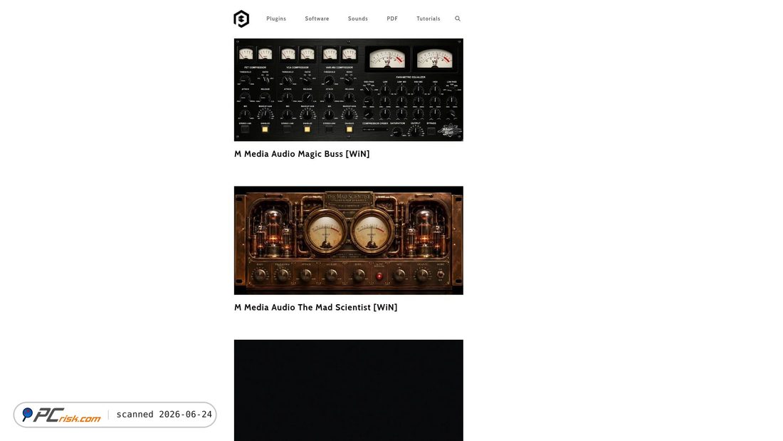Screenshot of plugincrack.com
