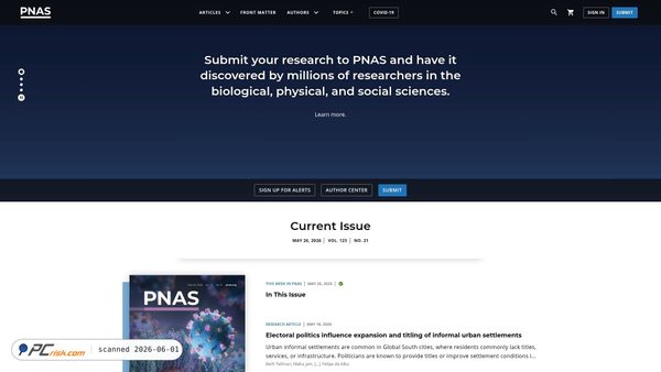 pnas.org screenshot