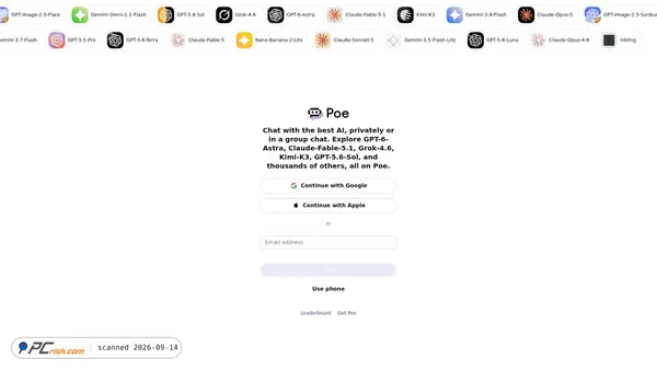 poe.com screenshot