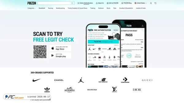 poizon.com screenshot
