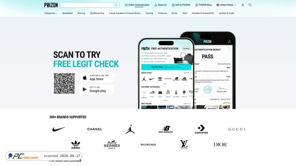 poizon.com screenshot