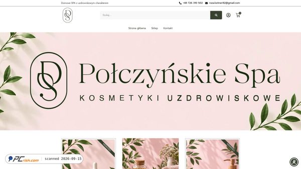 polczynskiespakosmetyki.pl screenshot