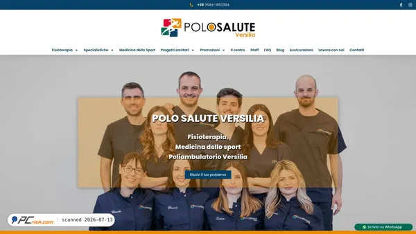 polosaluteversilia.it screenshot