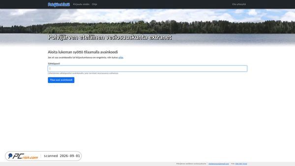 Capture d’écran de polvijarvenetelainenvosk.vesionline.fi