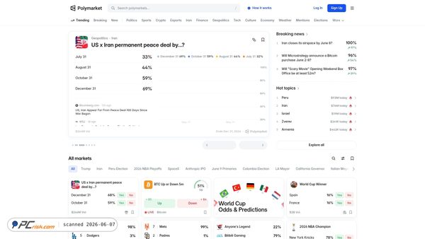 polymarket.com screenshot