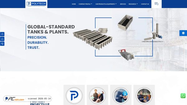 polytechprojects.com screenshot