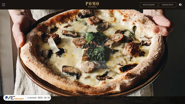 Captura de pomotakeaway.co.uk