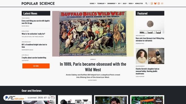 popsci.com screenshot