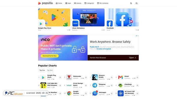 Captura de popsilla.com