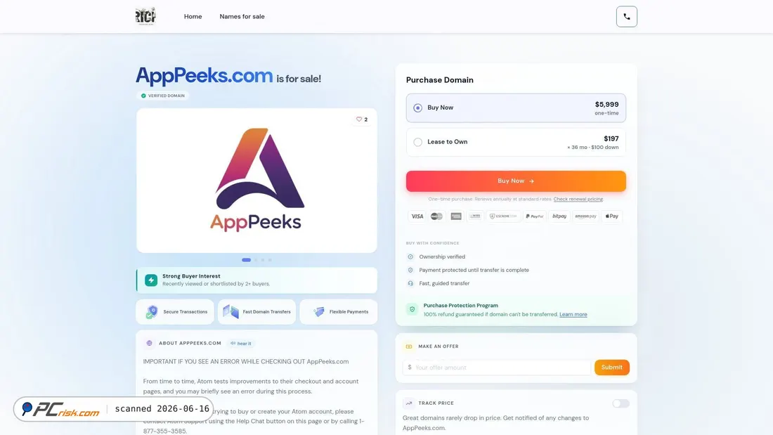 Screenshot di port10.govisibl.com