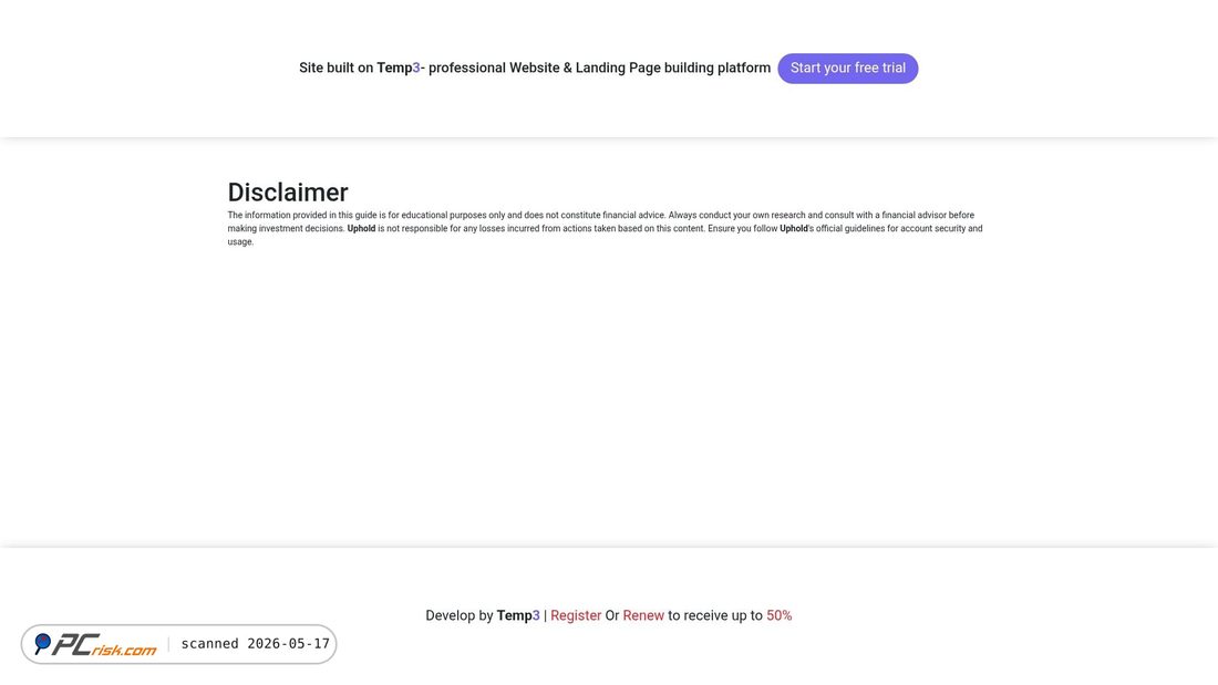 Zrzut ekranu portal-login-up-hold.tem3.io