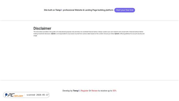 portal-login-up-hold.tem3.io screenshot