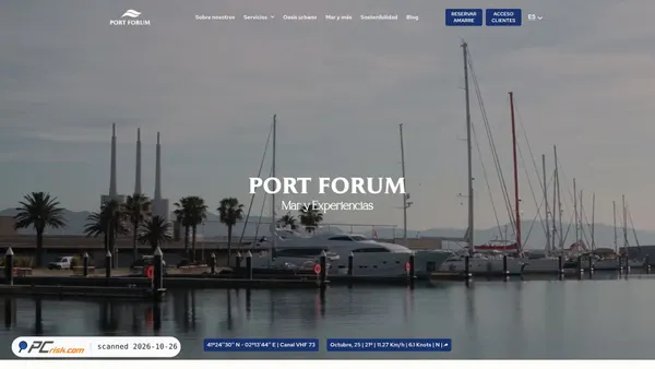 Screenshot di portforum.com