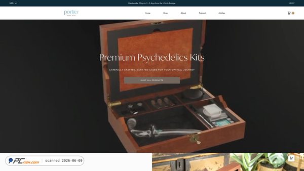 portiersupplies.com screenshot