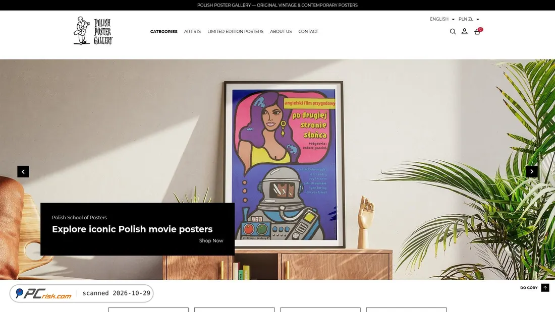 Screenshot di poster.com.pl