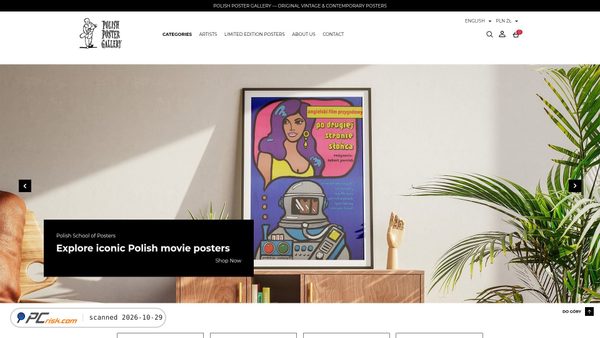 Screenshot di poster.com.pl