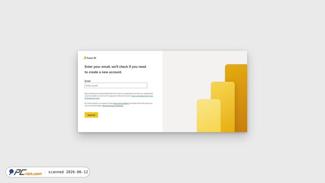 Screenshot of powerbi.com