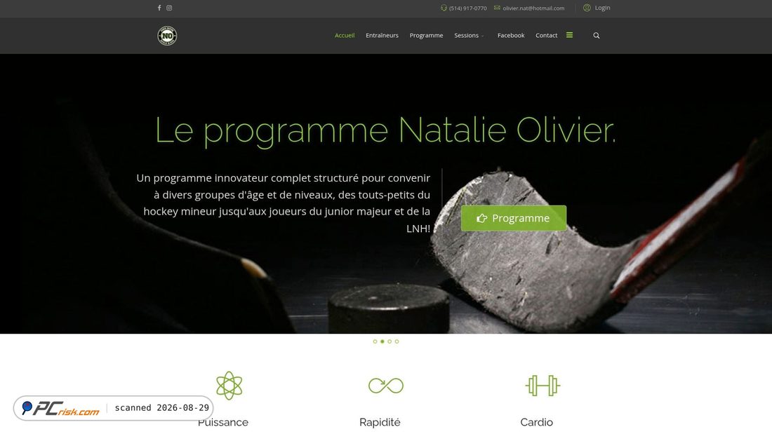 Screenshot von powerskatingnatalieolivier.com