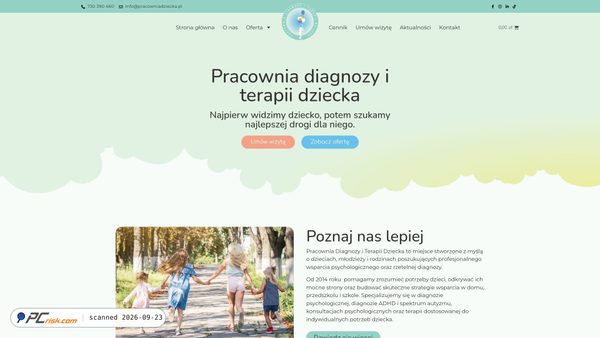 pracowniadziecka.pl screenshot