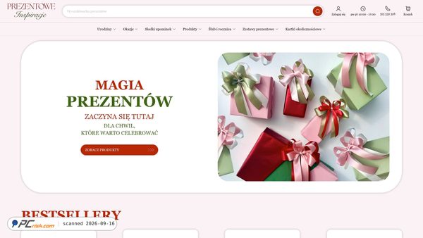 prezentoweinspiracje.com.pl screenshot