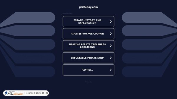 priatebay.com Screenshot