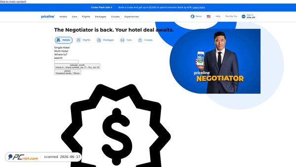 priceline.com screenshot