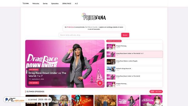 Captura de pridevana.com