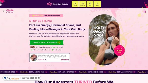 primalqueen.com screenshot