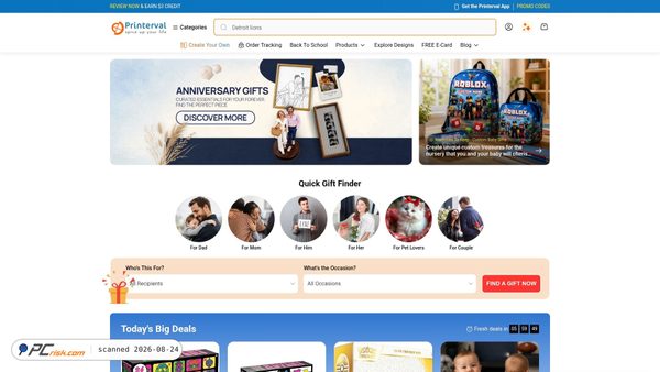 printerval.com Screenshot