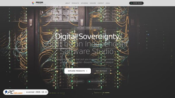 Screenshot di prismco.qzz.io