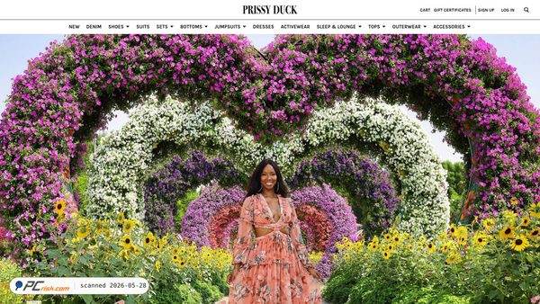 prissyduck.com screenshot