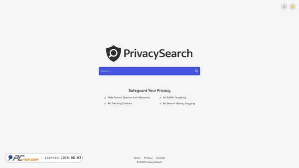 privacy-search.co screenshot