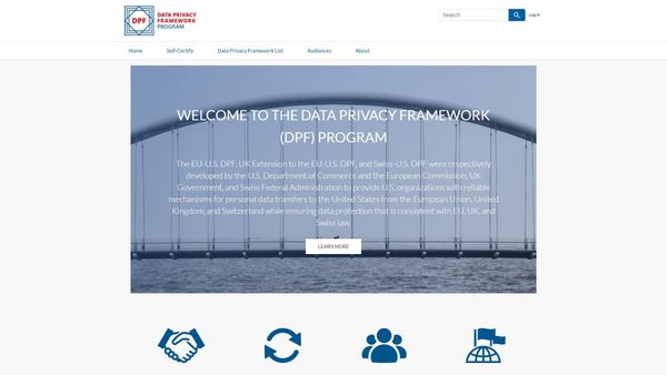 privacyshield.gov screenshot