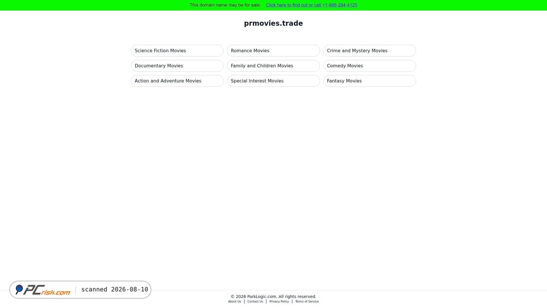 Screenshot of prmovies.trade