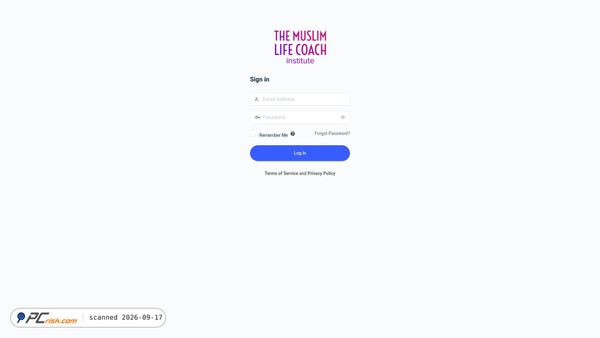 pro.themuslimlifecoach.org screenshot